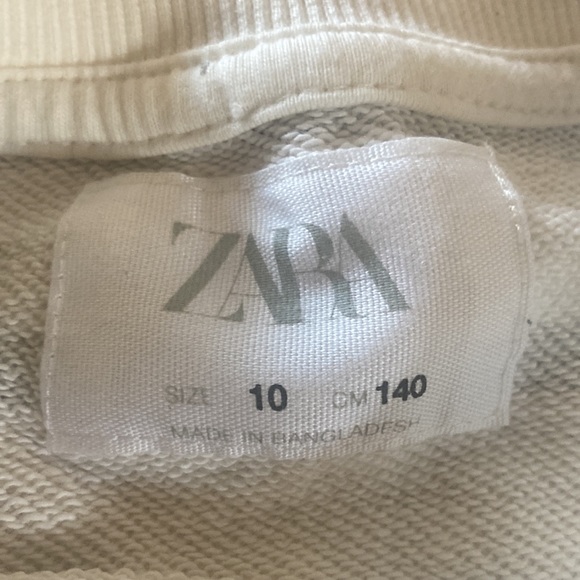 Zara Just Like New French Mariniere Stripped Sweater Unisex Size 10 - Picture 2 of 3